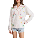 Joshua Embroidered Lightweight Jacket