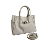 Karina Genuine Leather Bag - Beige