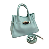 Karina Genuine Leather Bag - Turquoise