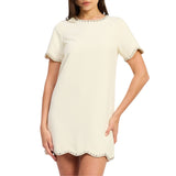 Kimmie Embellished T-Shirt Dress