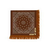 Paisley Fringe Bandana - Cocoa