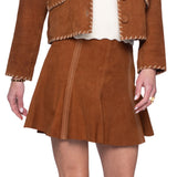 Maya Suede Skirt