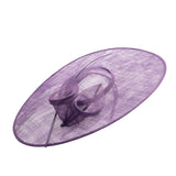 Sinamay Saucer Headband Fascinator Cocktail Hat