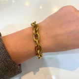 Mesa Gold Chain Link Bracelet