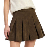 Miller Pleated Mini Skirt