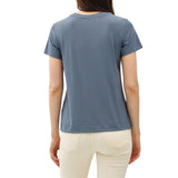 Modal Basic Round Neck T-Shirt - Teal