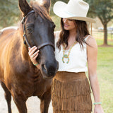 Southwestern Squash Blossom Necklace