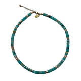 Riverbed Stone Beaded Necklace
