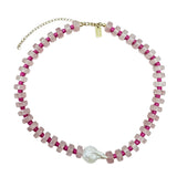 Joyful Heart Baroque Pearl Beaded Necklace