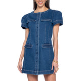 Rory Dress - Washed Denim
