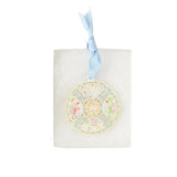 Rose Medallion Nativity Ornament