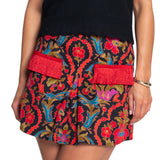 Sage Skirt - Damask