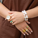 Saltwater Baroque Pearl Bracelet