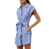 Samera Button Up Mini Dress