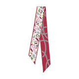 Saturday Silk Alabama Crimson Tide Skinny Scarf