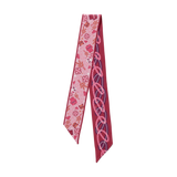 Saturday Silks - Alpha Omicron Pi Skinny Scarf