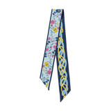 Saturday Silks - Alpha Xi Delta Skinny Scarf