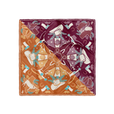 Saturday Silks -  Austin v. College Station House Divided Saturday Scarf™