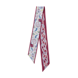 Saturday Silks - Pi Beta Phi Skinny Scarf