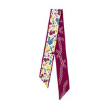 Saturday Silks - Texas A&M Aggies Skinny Scarf