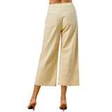 Scallop Embroidered Pants