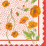 Poppy Flower Scarf