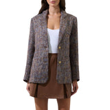 Serah Margaret Tweed Oversized Blazer