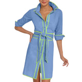 Shirt Tails Short Dress