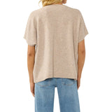 Short Dolman Sleeve V Neck Top