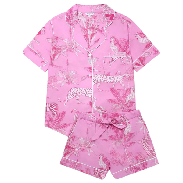 Women's Organic Cotton Pyjama Short Set