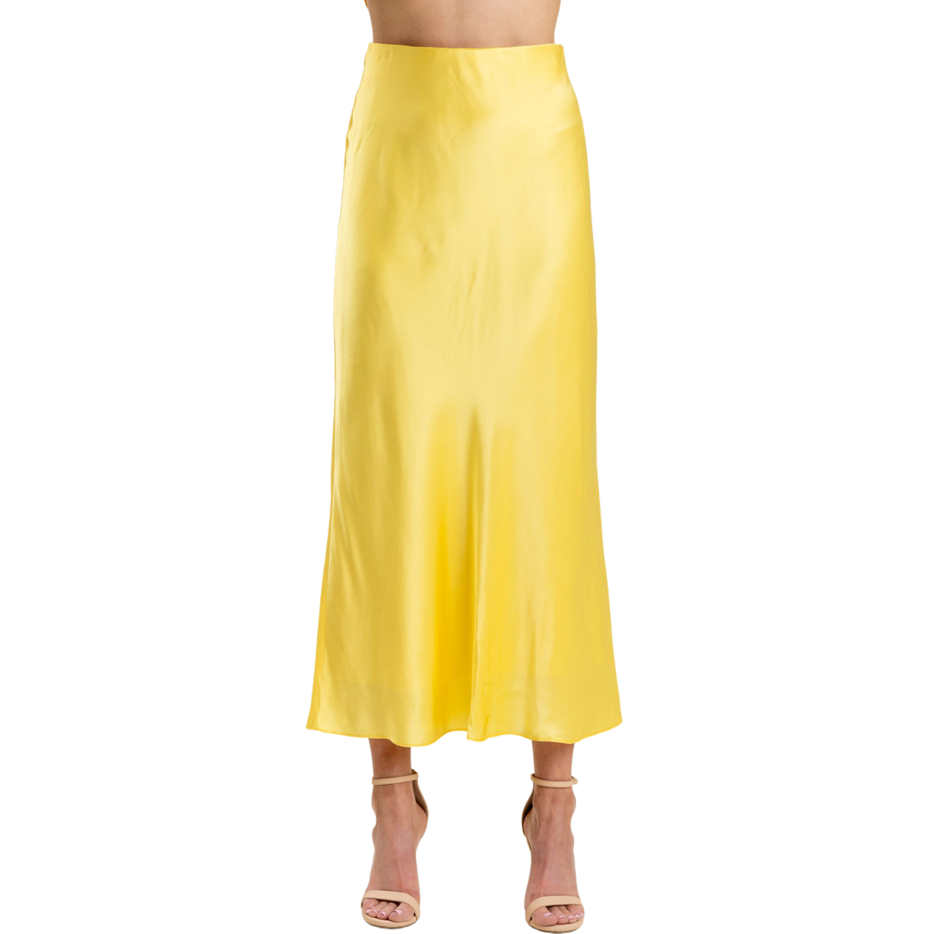 yoli◯silk tuck skirt ShortSleeveHeartPatchSolidDres