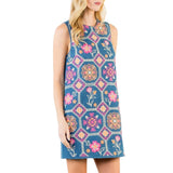 Sleeveless Embroidery Detail Dress