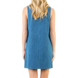 Sleeveless Embroidery Detail Dress