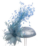 Small Base With Variety Feather On Top Fascinator