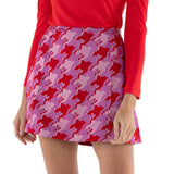 Social Skirt - Houndstooth