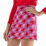 Social Skirt - Houndstooth