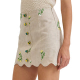 Willow Embroidered Skirt
