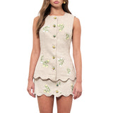 Willow Embroidered Skirt