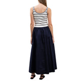Striped Top Midi Dress