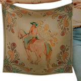 Summer Ride Western Silk Scarf