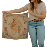 Summer Ride Western Silk Scarf