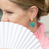 Sun-Kissed Surf Convertible Stud Earrings