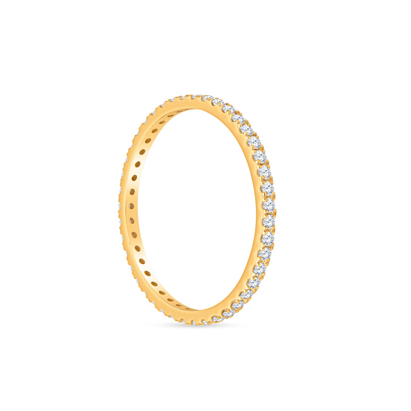 Sydney 14K Gold and Diamond Eternity Ring