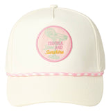 Tequila Lime and Sunshine Embroidery Trucker Hat