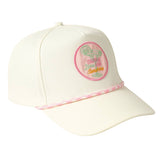 Tequila Lime and Sunshine Embroidery Trucker Hat