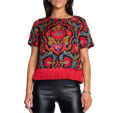 Tess Tee - Damask