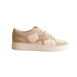 The Liberty Beige Glitter Star Sneaker