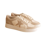 The Liberty Beige Glitter Star Sneaker