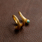 Turquoise Whirlpool Ring