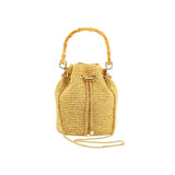 Valencia Straw Bucket Bag